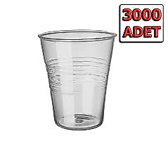 180 CC GIDA UYUMLU PLASTİK BARDAK 3000 LÜ