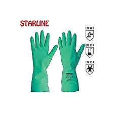 Kimyasal Eldivenler | Starline Safety 1 ÇİFT 9 -10 No